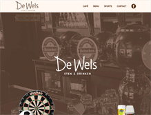 Tablet Screenshot of cafedewels.nl